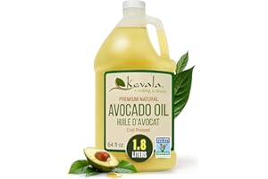 Kevala Avocado Oil – Cold Pressed | Neutral Flavour for High Heat Cooking & Skincare | Multipurpose Vegan Oil | Non‑GMO Proje