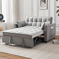 Eifizek 3-in-1 Convertible Sleeper Sofa Bed, Modern