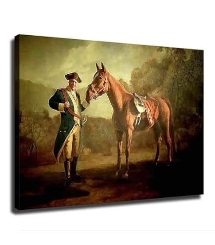 Amazon.com: Napoleon Tony Soprano and Pie-O-My Horse Canvas Poster