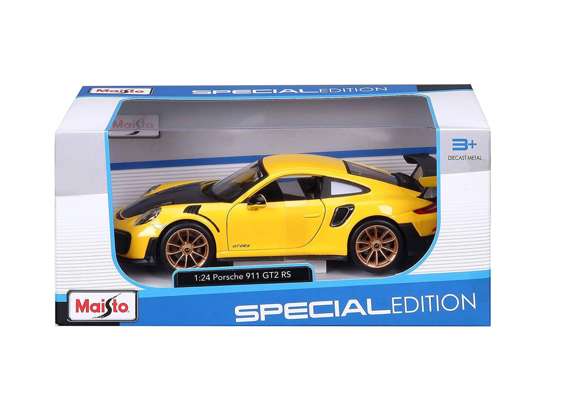 Bburago Porsche 911 GT2 RS - Realistic 1:24 Scale Model Car, Officially Licensed by Porsche, Recommended Age 3+ Years — image 1