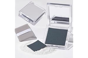 OKERKER Oil Blotting Paper with Powder - 100 Sheets with Mirror, Puff & Refills, Absorbs Excess Face Oil, Controls Shine, Gentle for Makeup Use