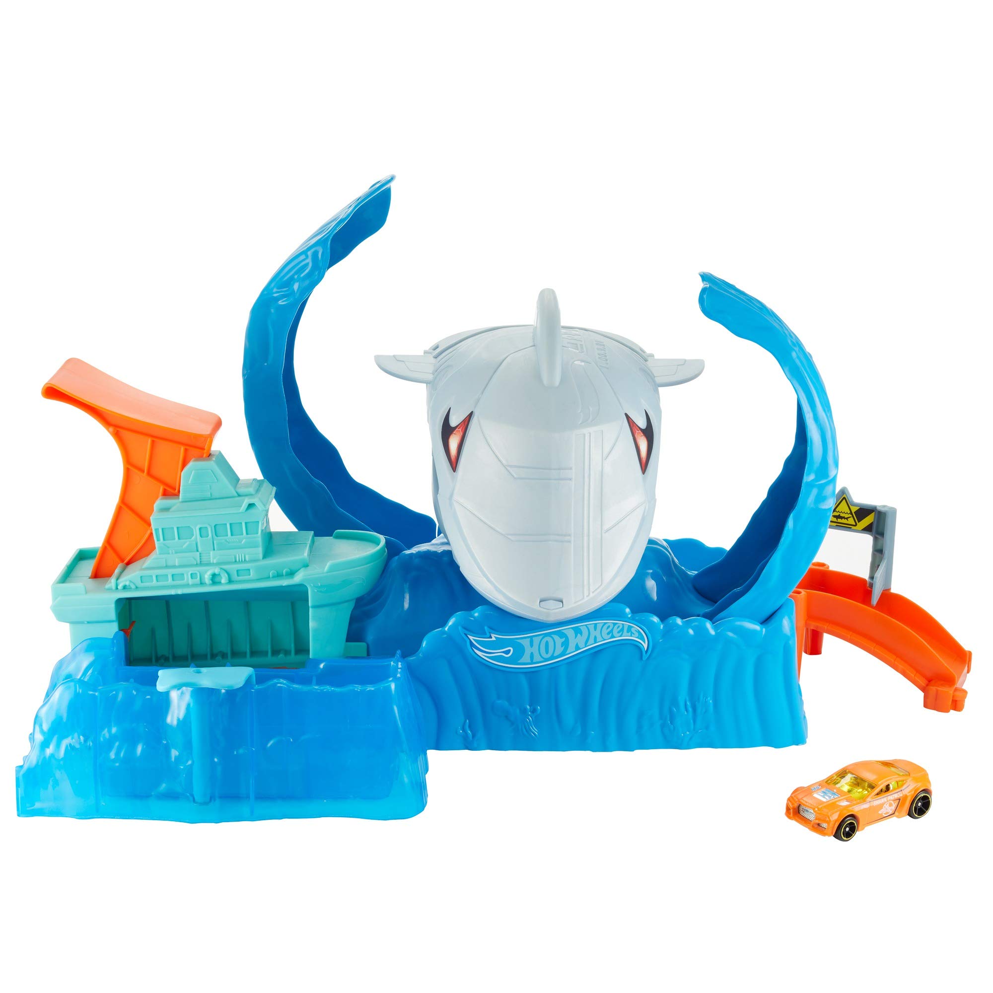 hot wheels set shark