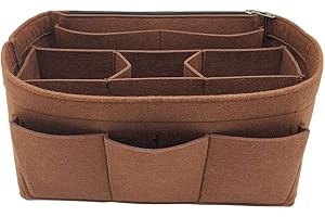 LEXSION Felt Purse Insert Bag Organizer Bag In Bag For Handbag Purse Organizer Fits Speedy Neverfull
