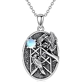 ZPMMPZ Bird Necklace 925 Sterling Silver Bird Pendant Jewelry Birthday Gifts for Women Men