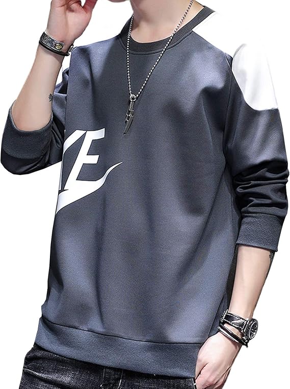 Amazon Co Jp Lvptsh 長袖 Tシャツ メンズ カットソー ロンt 長袖 秋服 無地 カジュアル おおきいサイズ ゆったりおしゃれ 吸汗 柔らかい 人気 快適 春 秋 丸襟 大きいサイズ 7カラー 服 ファッション小物