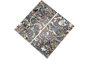 SWHMC Colorful Celluloid Guitar Head Veneer Shell Sheet Luthier Supply Pack of 2