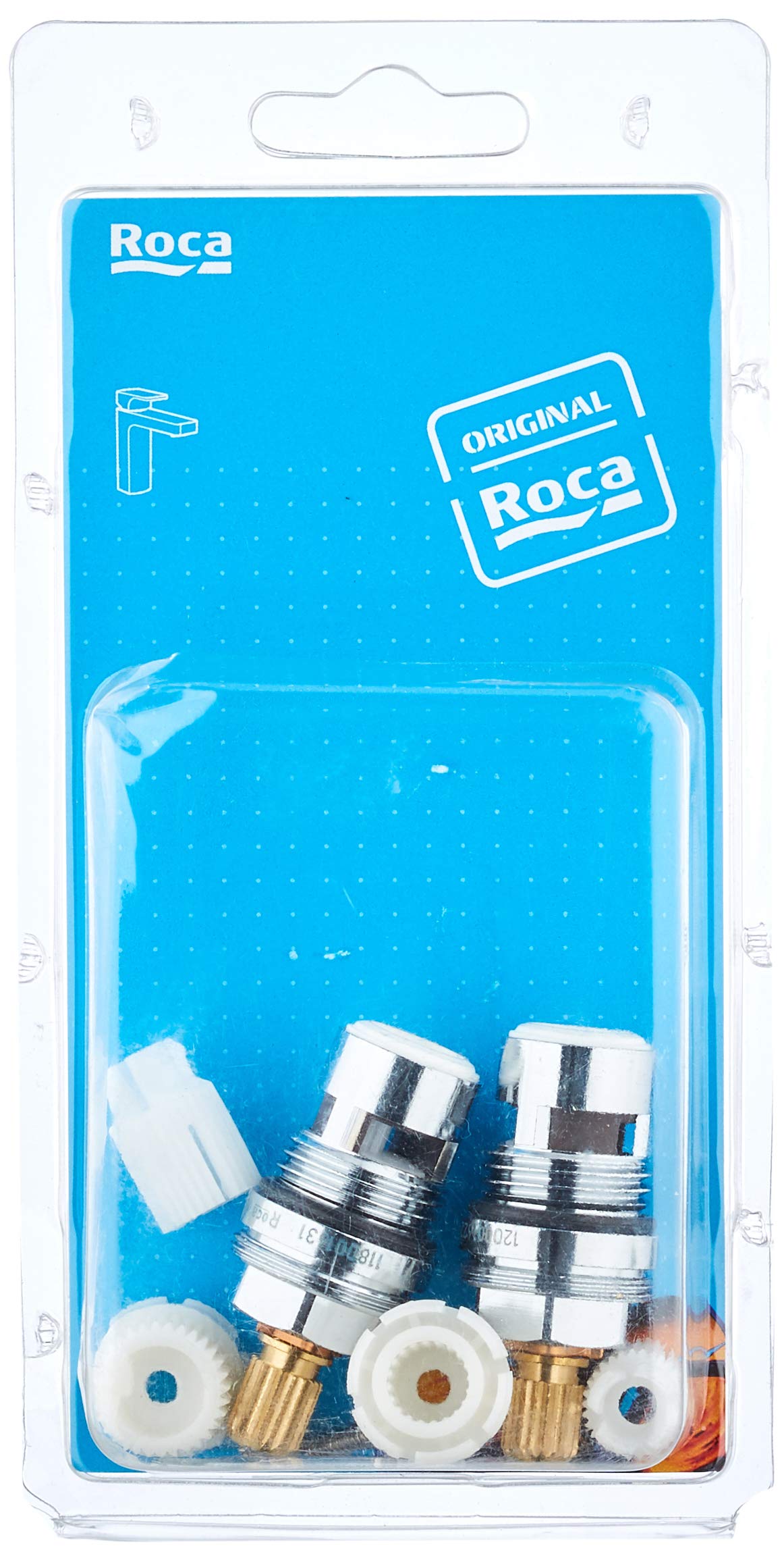 Roca A525092709 - Mounting kit ceram 180 (2u) tap - tap Parts - Frames and cartridges