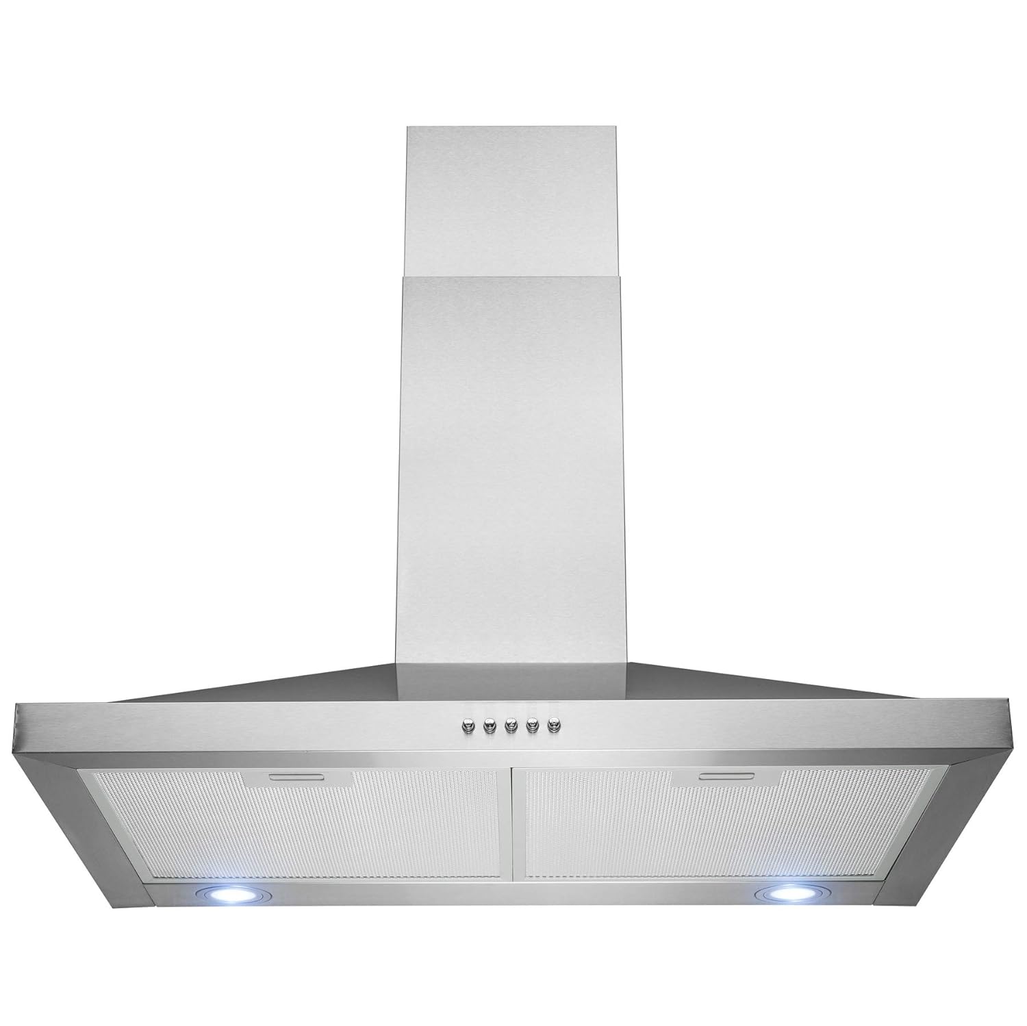 FIREBIRD 30" Wall Mount Stainless Steel Push Panel Kitchen Range Hood Cooking Fan