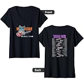 Women's Hooters World Tour V-Neck T-Shirt