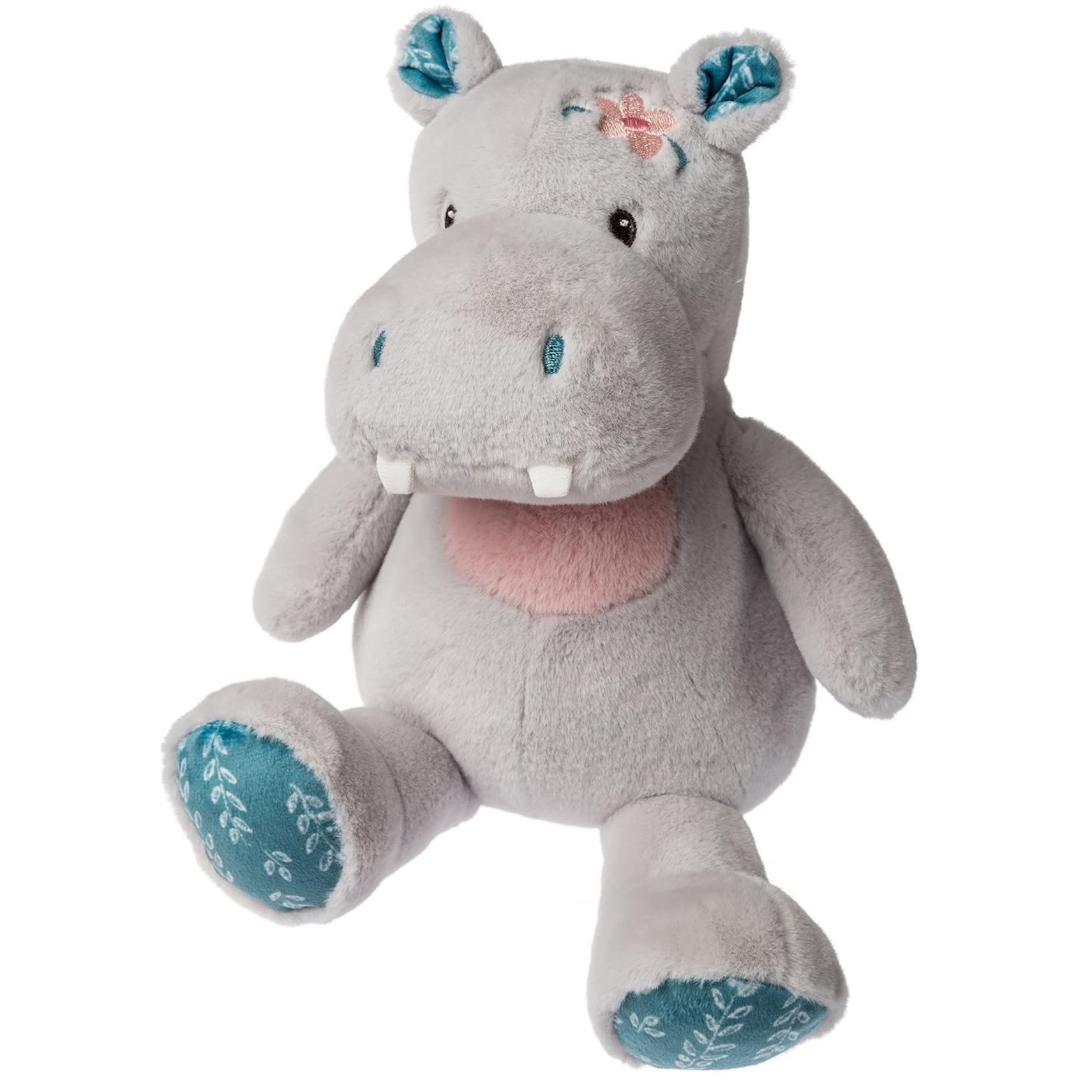 Mary Meyer Stuffed Animal Soft Toy, 25.4 cm, Jewel Hippo