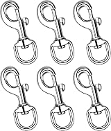 PBMLGO 6 Pcs Heavy Duty Trigger Clips 330KG Swivel Eye Bolt Snap Hook Carabiner view 1