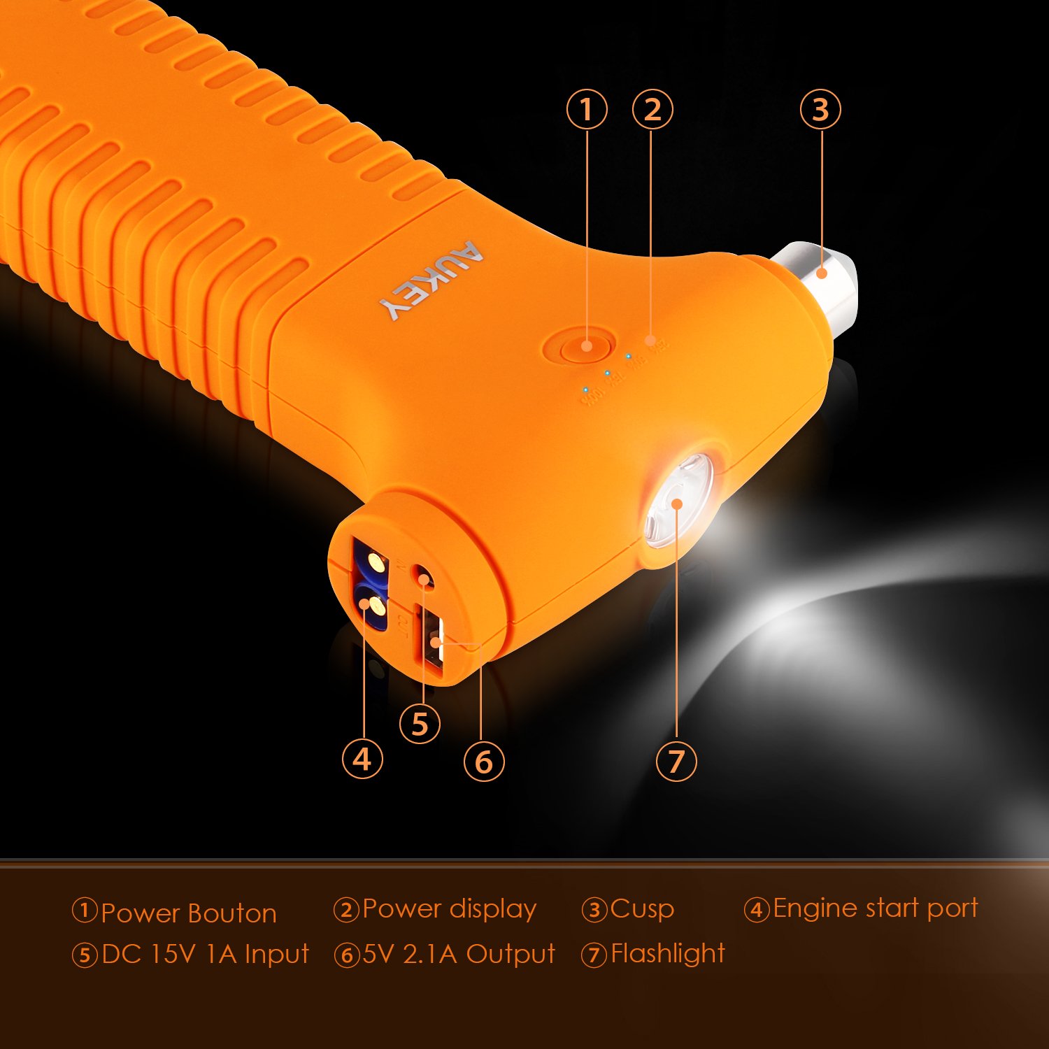 Avviatore d'emergenza Aukey