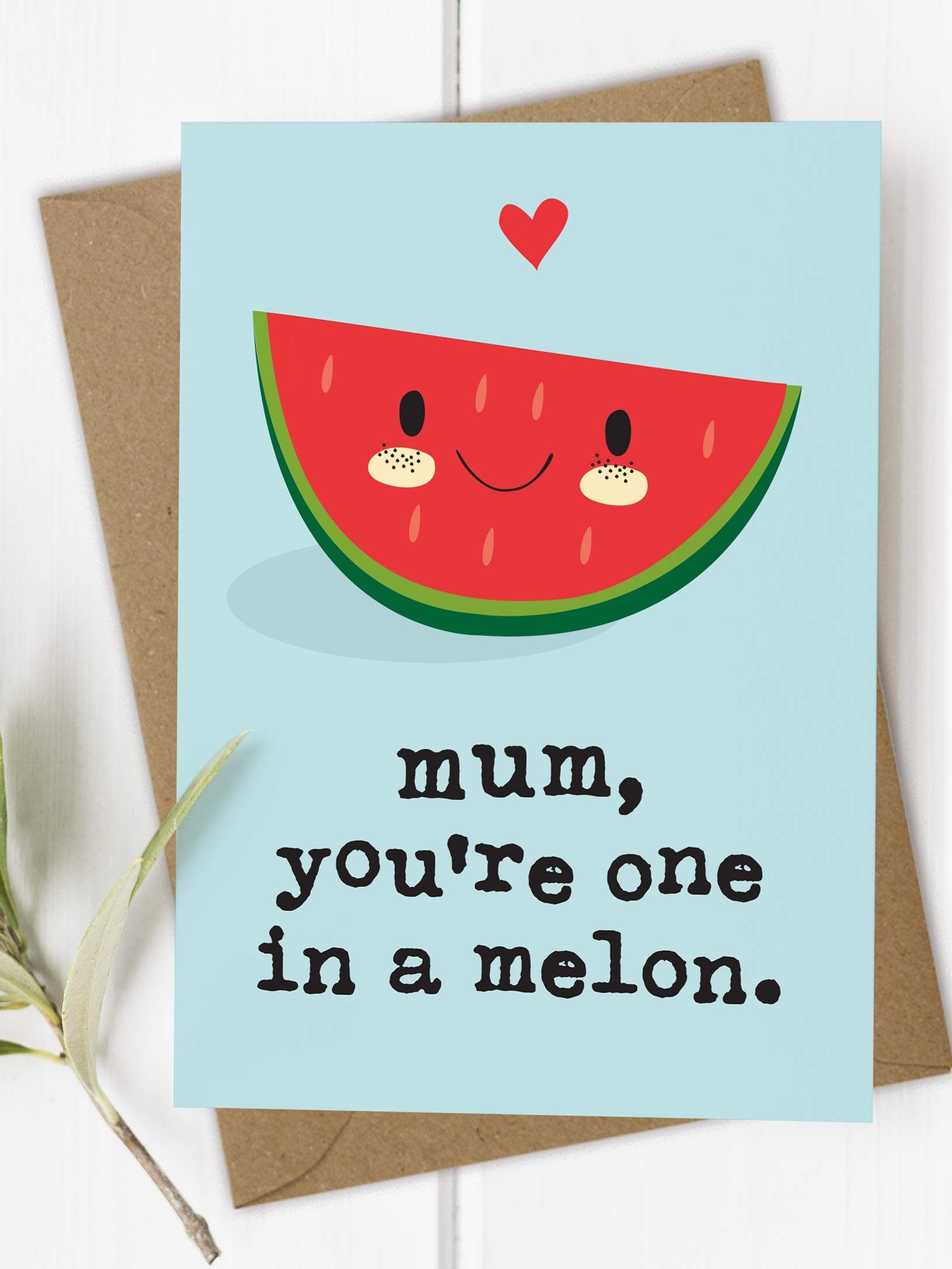 Funny Mothers Day Cards from Son Daughter, Funny Mother's Day Card, One in a Million Card for Mum