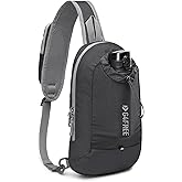 G4Free Sling Bag RFID Blocking Lightweight Crossbody Backpack Chest Shoulder Bag for Travel Sports Running Hiking
