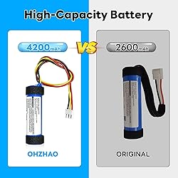 OHZHAO 4200mAh Upgrade Replacement Battery for