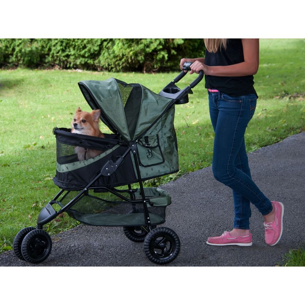 Pet Gear NoZip Special Edition Pet Stroller, Zipperless Entry, Sage eBay