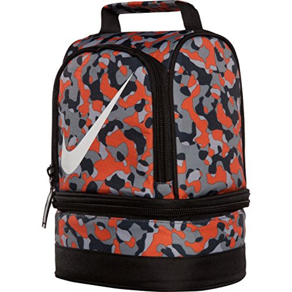 orange nike lunch box