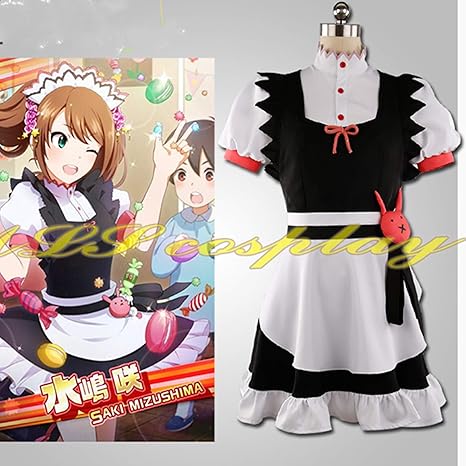 Amazon Sidem 水嶋咲 メイド服 コスプレ衣装 Cosplay お盆 プレゼント 祭り コスチューム クリスマス イベント パーティー 文化祭 ハロウイーン衣装 仮装 変装 女 Xxl コスプレ 仮装 通販