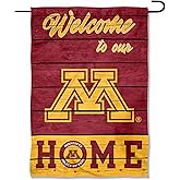 Minnesota Gophers Welcome To Our Home Double Sided Garden Yard Flag