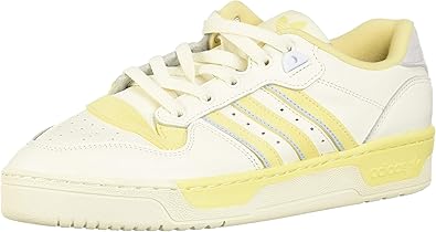adidas white and yellow trainers