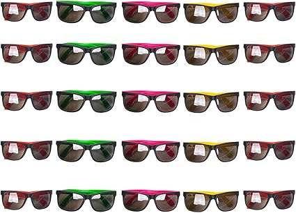 cheap neon sunglasses party favors