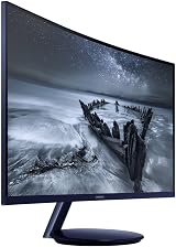 Samsung 27" Full HD Curved LED Monitor VA HDMI DisplayPort VGA view 6