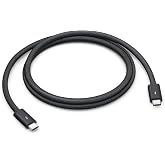 Apple Thunderbolt 5 (USB‑C) Pro Cable (1m) ​​​​​​​ | High-speed data transfer and video output with 120Gbps bandwidth, 240W charging and Thunderbolt 5 support
