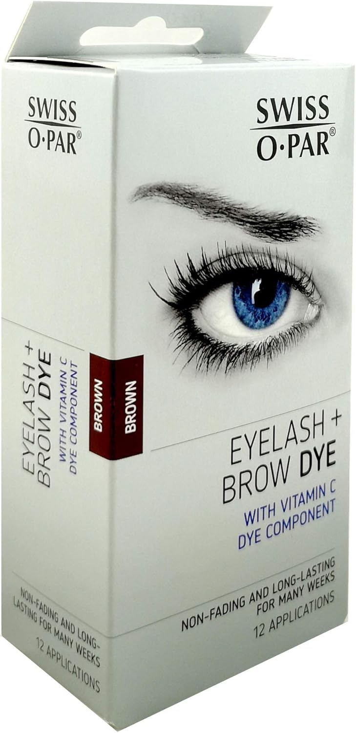 SwissOPar Eyebrow and Eyelash Colour Brown BigaMart