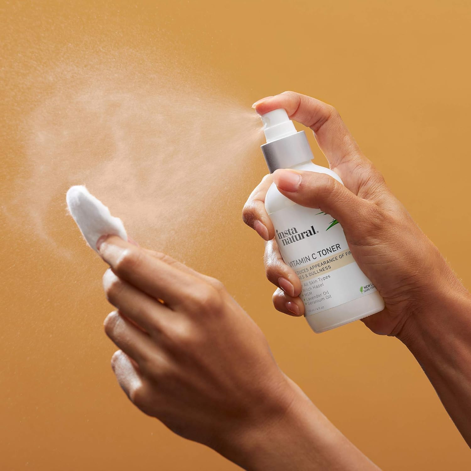 InstaNatural Vitamin C Facial Toner, 100% Natural & Organic Anti Aging Pore Minimizer for Face, With Witch Hazel - Image 3