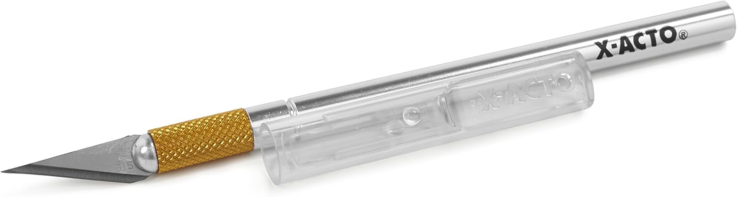 X-Acto #1 Precision Knife | Z-Series, Craft Knife, with Safety Cap, #11 Fine Point Blade, Easy-Change Blade System: Office Products