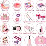 Flybay Kids Makeup Set 26 Pcs Non Toxic Washable Portable Case view 3