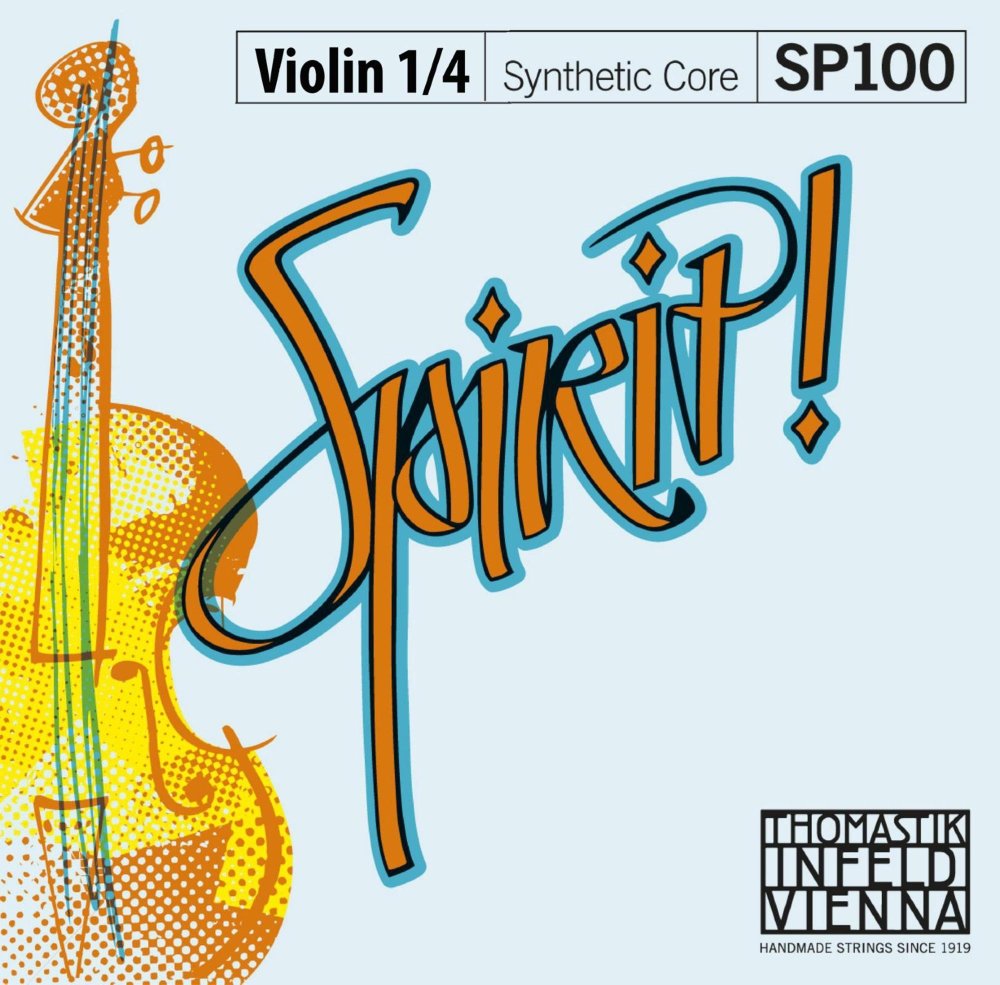 Thomastik Saiten für Violine Spirit, Fractional - für kleine Größen, Satz 1/4 medium