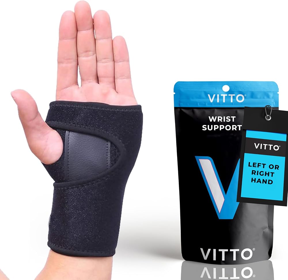 VITTO Wrist Support Arthritis Carpal Tunnel L-XL Left Hand