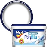 Polycell PLCMPPR600GS Multi Purpose Polyfilla Ready Mixed, 600 g, Off-White
