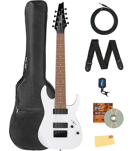Amazon.com: Ibanez RGMS8 - Black : Musical Instruments