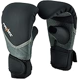 MaxxMMA Neoprene Washable Heavy Bag Gloves - Boxing Punching Training