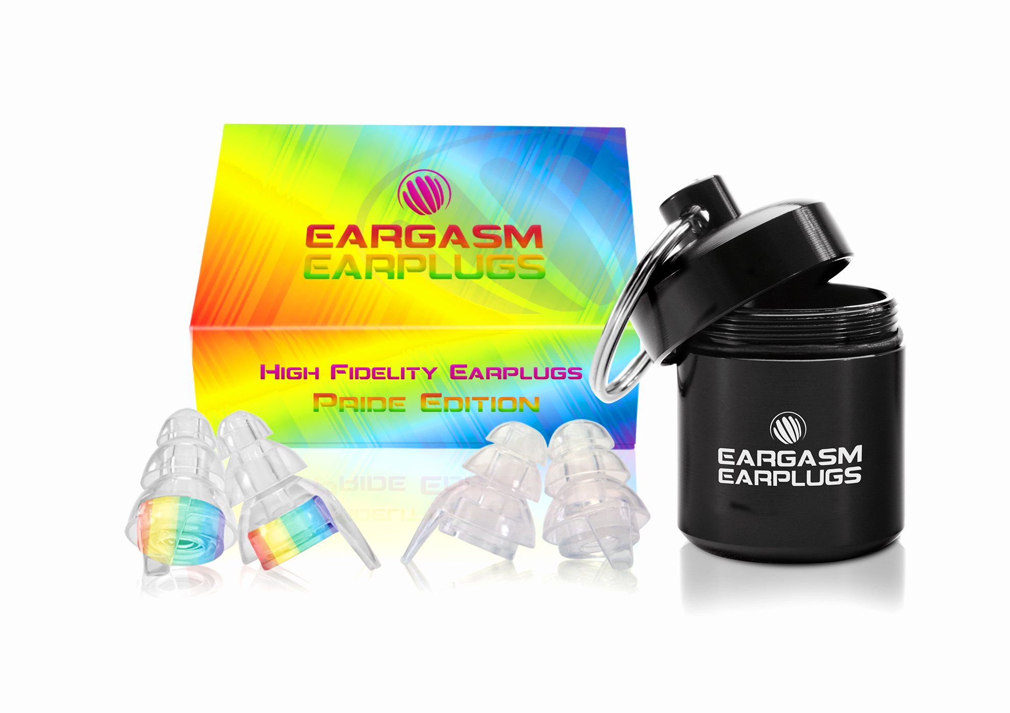 Eargasm High Fidelity Earplugs Pride Edition Show Your True Colors