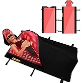 Lovank Red Light Therapy Mat for Full Body — 81"x33" Infrared Red Light Mat with 2,710 (660nm & 850nm) LEDs for Home Use