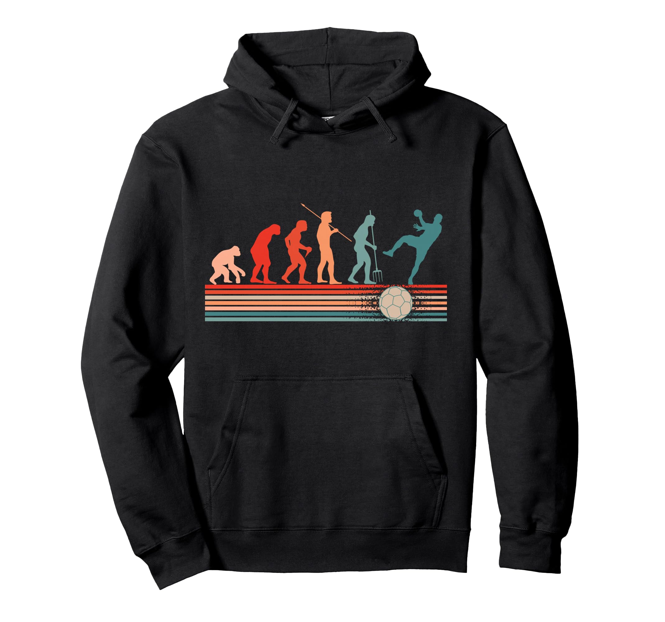 Handballers Handball Vintage Handballplayer Handball Pullover Hoodie