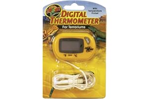 Zoo Med Laboratories TH24 Digital Terrarium Thermometer, 3 x 2 x 1