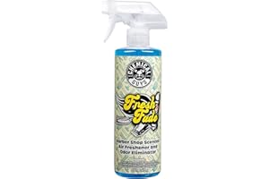 Chemical Guys AIR25016 Fresh Fade Barber Shop Scented Air Freshener & Odor Eliminator, (Great for Cars, Trucks, SUVs, RVs, Home, Office, Dorm Room & More) 16 fl oz