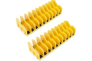 HURRICANE Pliers Organizer Rack, Pliers Cutters Organizer with Non-Slip Rubber Base, Keep Tools Organized in Drawers, 2 Pack,