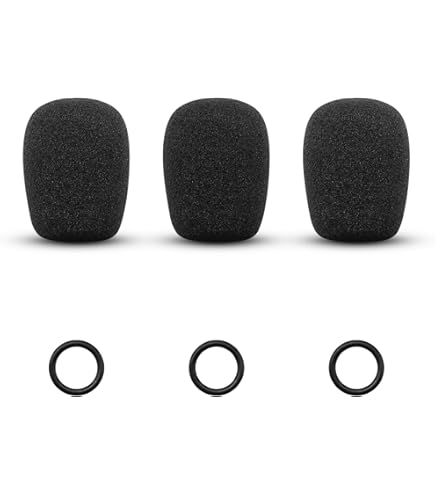 5-Pack A30 Mic Cover Compatibel met Bose A30 A20 A10, ProFlight Serie 2