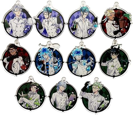 Amazon コンプリートセット ディズニー ツイステッドワンダーランド ブラインドアクリルキーホルダーコレクション 実験着b 全11種セット Apds5775 アニメ 萌えグッズ 通販