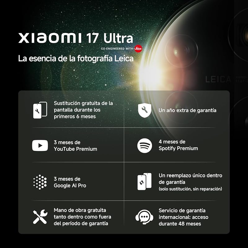 17 Ultra Smartphone 16+512GB Objetiva Leica Telefoto Branca de 200 MP