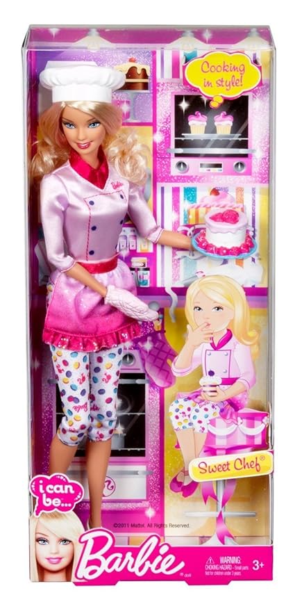 bar b chef barbie sparkle
