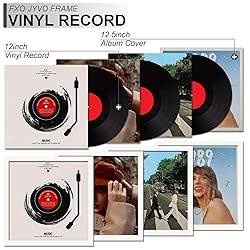 Fxojyvo Vinyl Record Frame for the Wall Display
