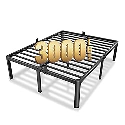 MAF 14 Inch King Metal Platform Bed Frame with