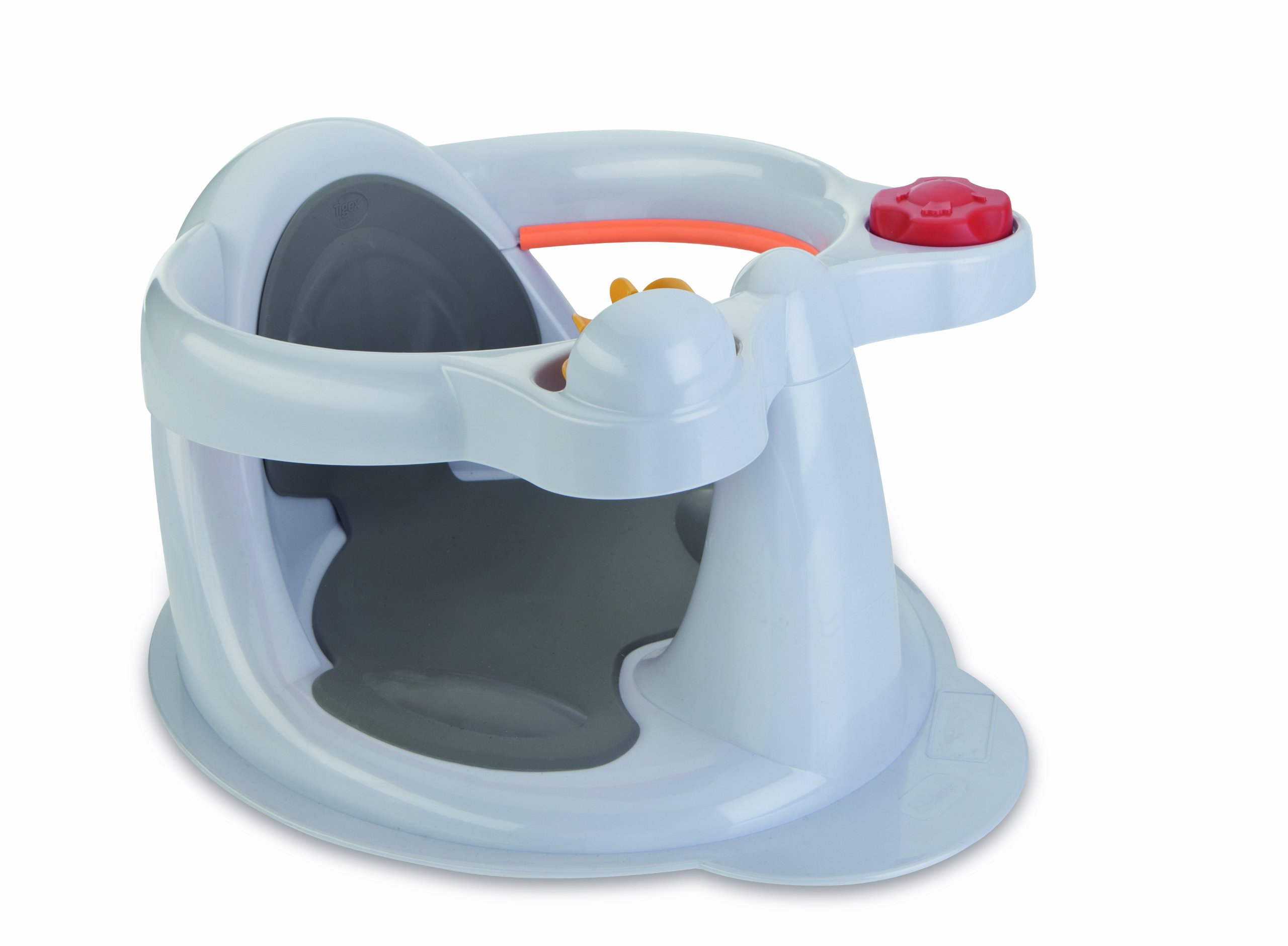 Tigex Collexion Baby Bath Ring Soft Grey - Pearl Grey - 6-12 months