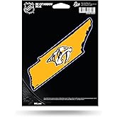 Nashville Predators Decal - State Shaped Decal - 5" x 6"